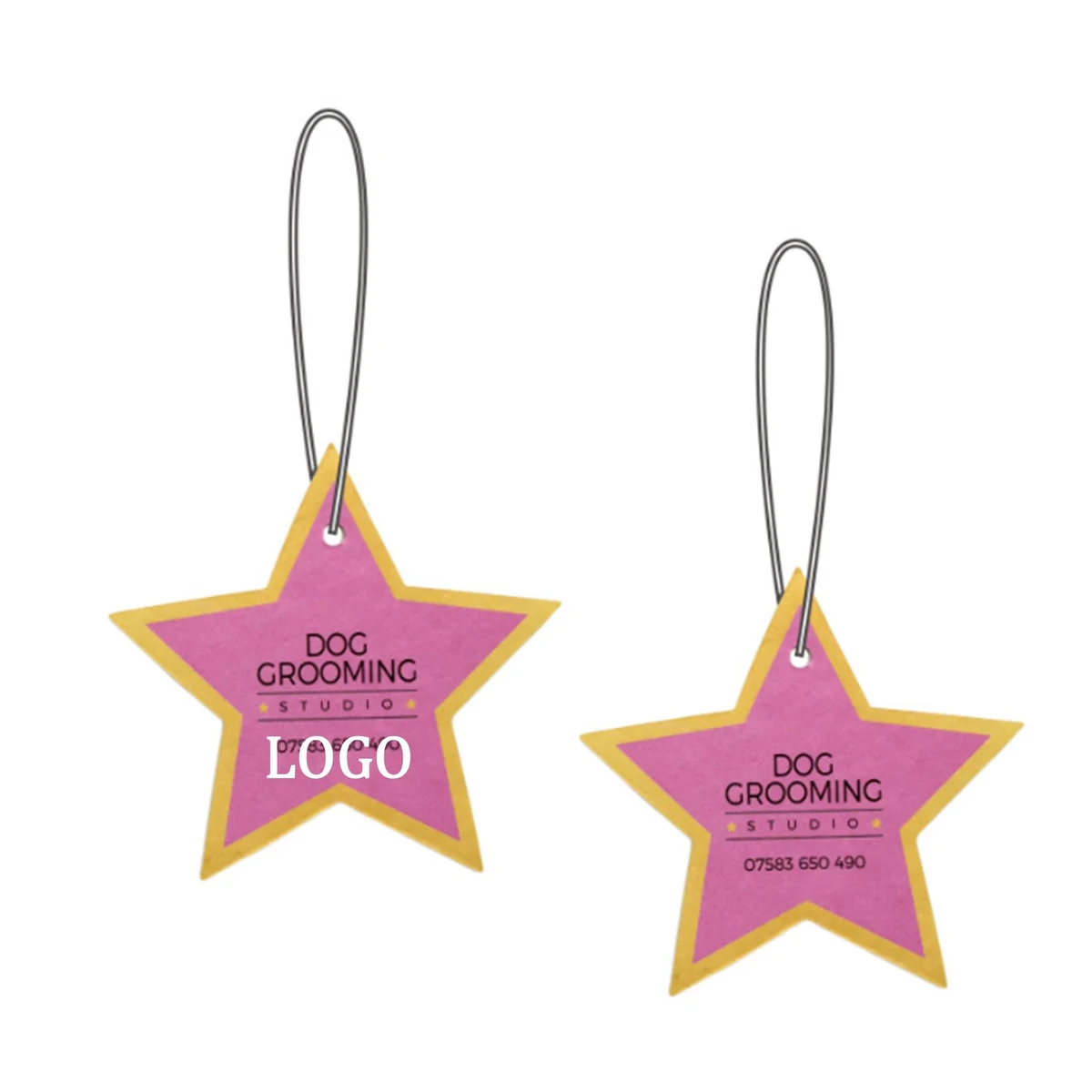Star Shaped Car Air Freshener 1