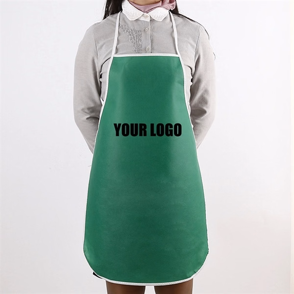 Custom Full-Length 80g Non-Woven Apron with Full-Color Print — Kitchen Event Wear