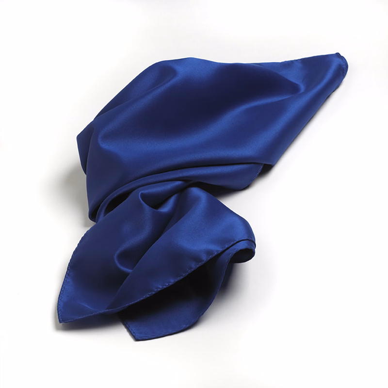 CLOSEOUT - Royal Solid Color 30" x 30" Silk Scarves