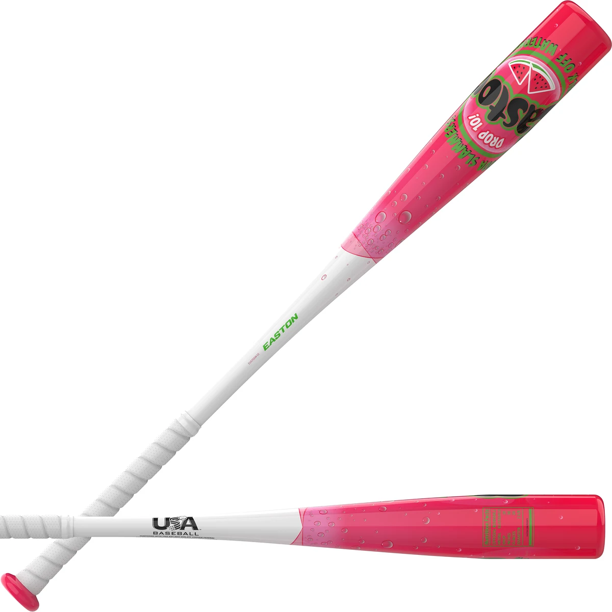 Easton Walk-Off Watermelon Bat USA Bat, -10 1