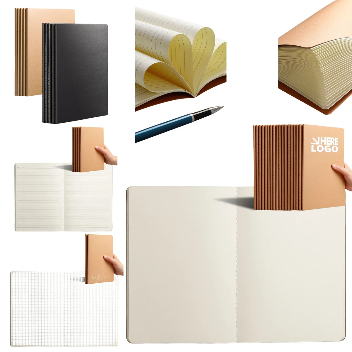 80 Pages Kraft Notebooks 1