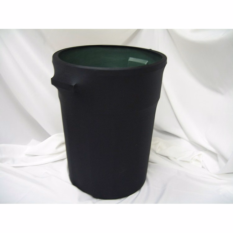 Blank Contour Stretch Trash Can Cover