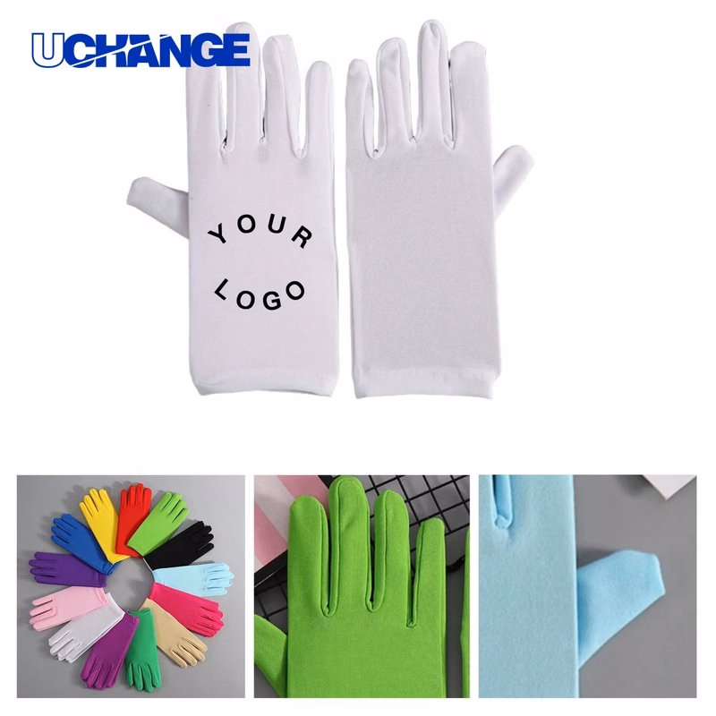 Polyester Dress Gloves Pair for Ceremonies