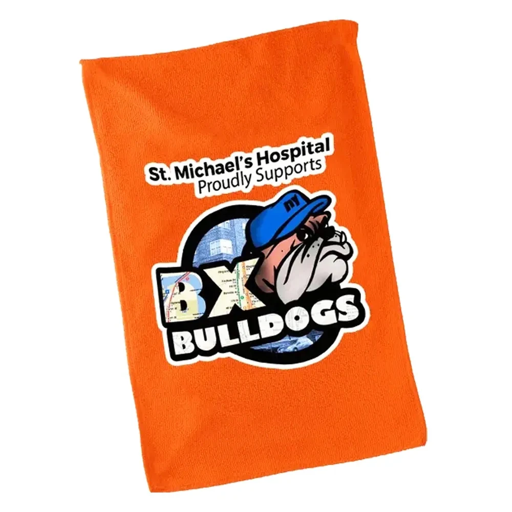 11"x 18" Microfiber Velour Rally Towel 1