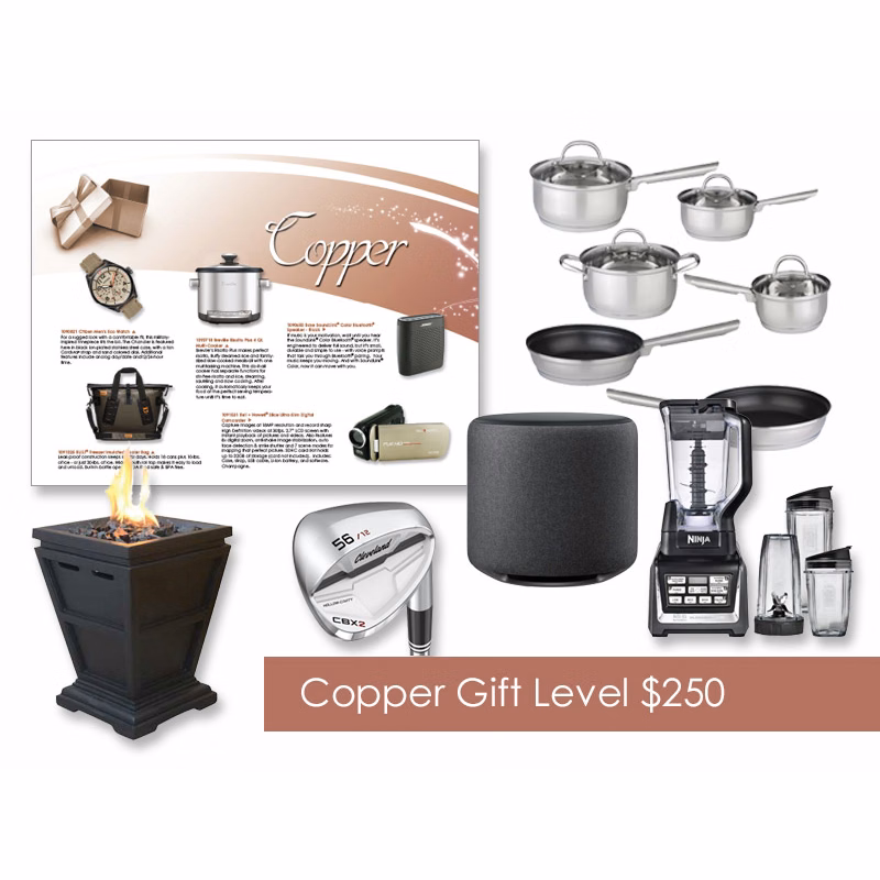 $250 Gift of Choice (Copper Level) Gift Booklet