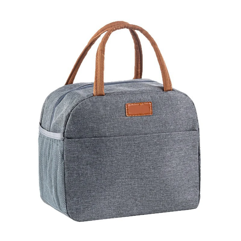 Insulated Lunch Bag with Thickened Aluminum Foil Compartment 1