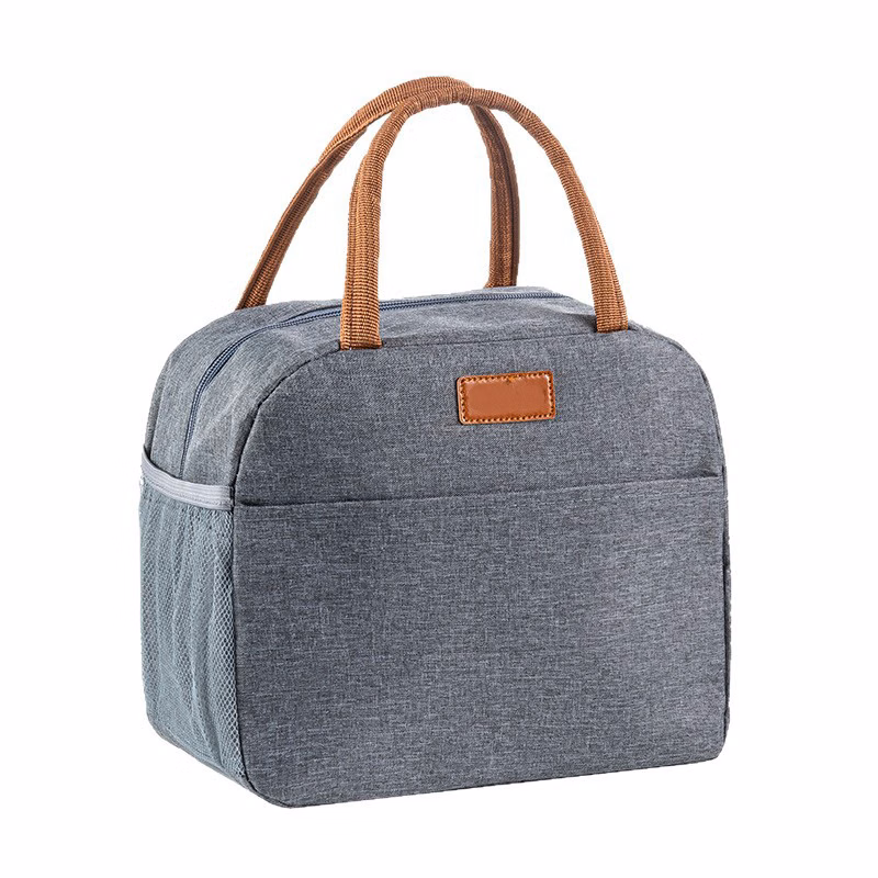 Insulated Lunch Bag with Thickened Aluminum Foil Compartment