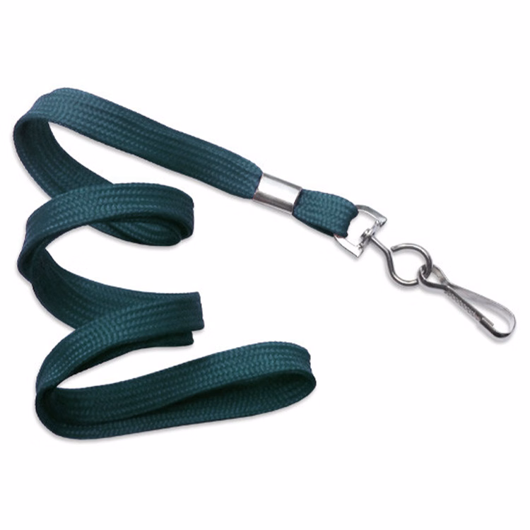 3/8" Blank Lanyard with Swivel J-Hook