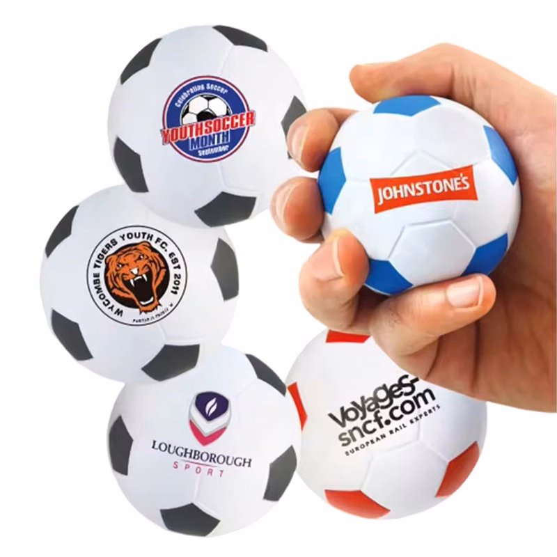 Soccer Ball Shaped PU Stress Reliever