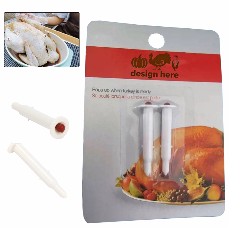 Holiday Feast Ready Pop-Up Thermometer