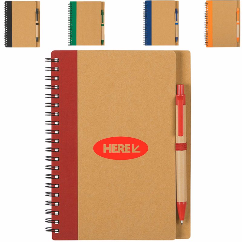 Recycled Paper Spiral Notebook