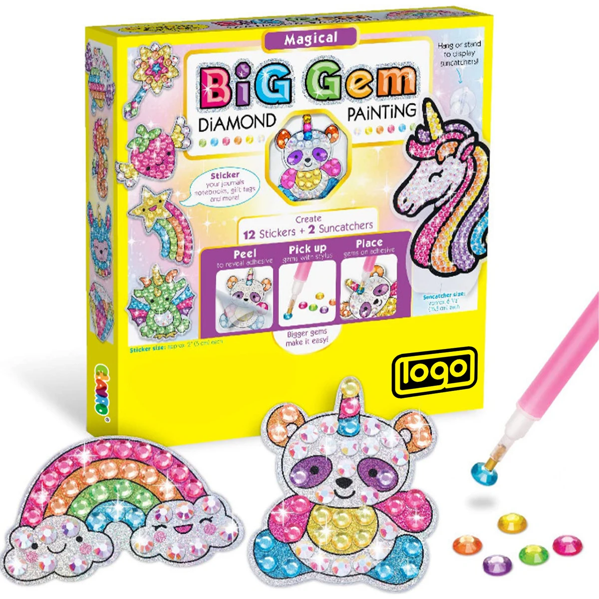 Kids Big Gem Diamond Painting Kit 1