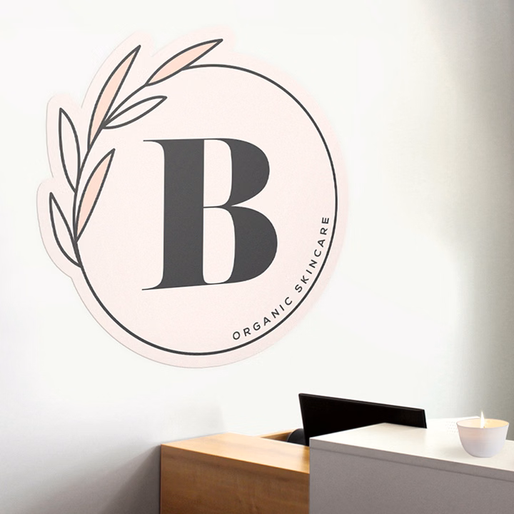 White Vinyl Wall/Window Decal