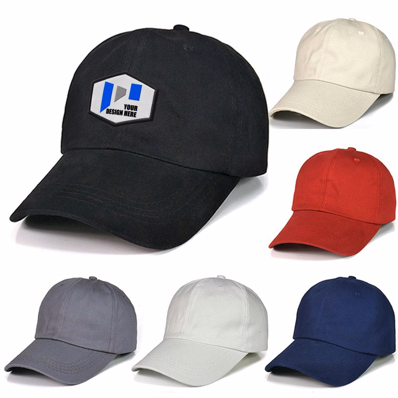 6 Panel Softtop Baseball Runner Cap w/ Metal Buckle