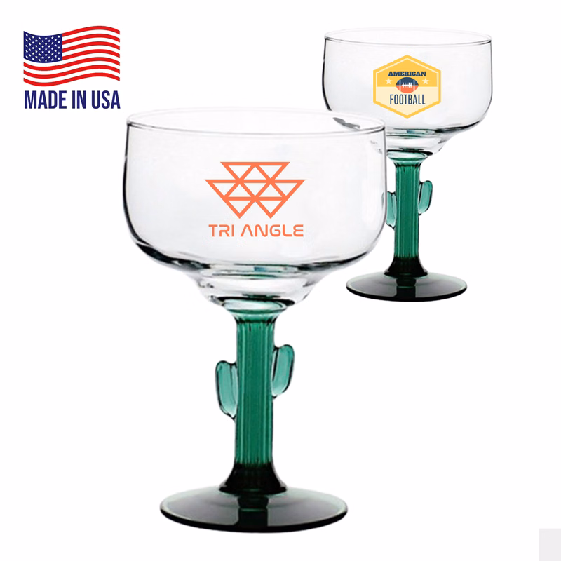 16 oz. USA Made Libbey Cactus Glasses