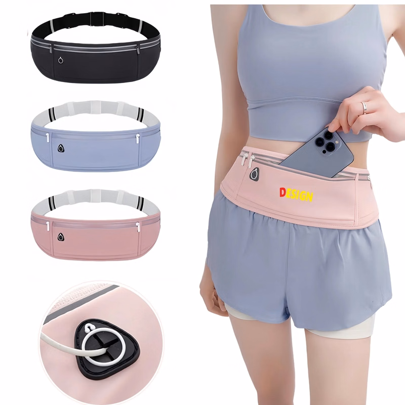 Sweatproof Fitness Belt For Phone And Essentials Storage