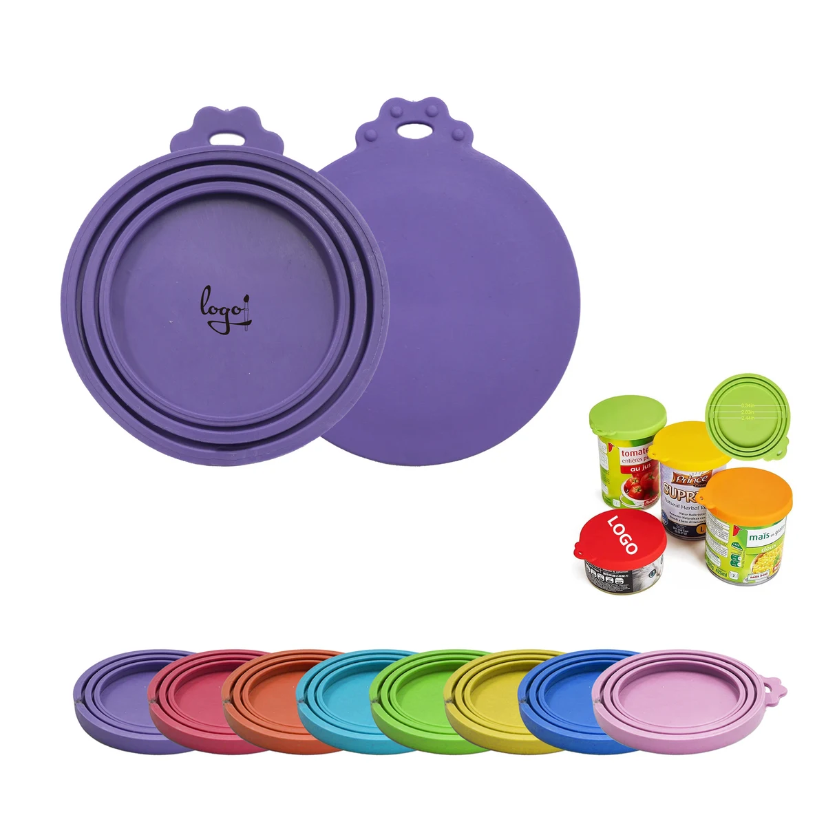 Pet Three In One Silicone Can Lid 1