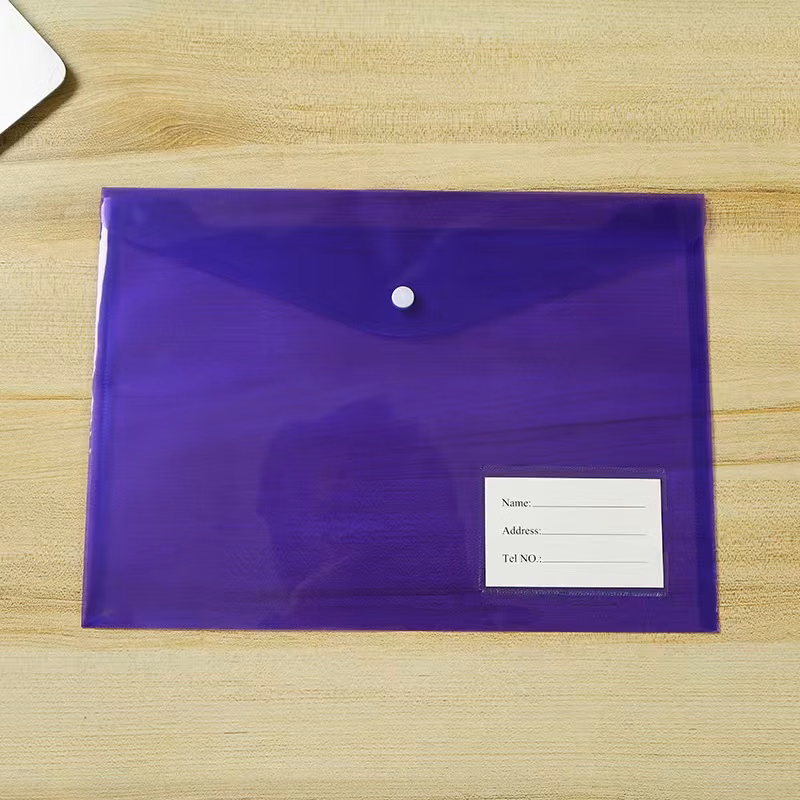 Transparent PP Material Folder