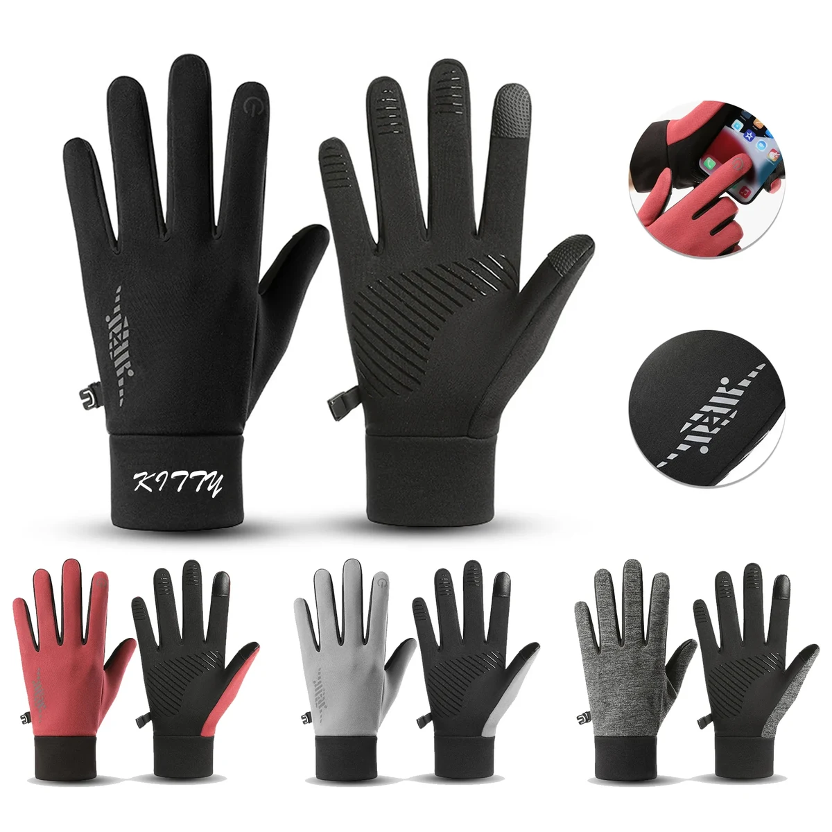 Warm Winter Touchscreen Gloves 1