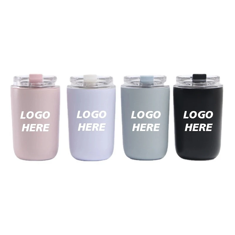 Custom 12oz Stainless Steel Tumbler With Lid And Straw 1