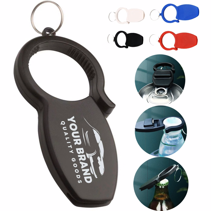 3-in-1 Bottle Opener for Caps Cans & Twist-Off Lids