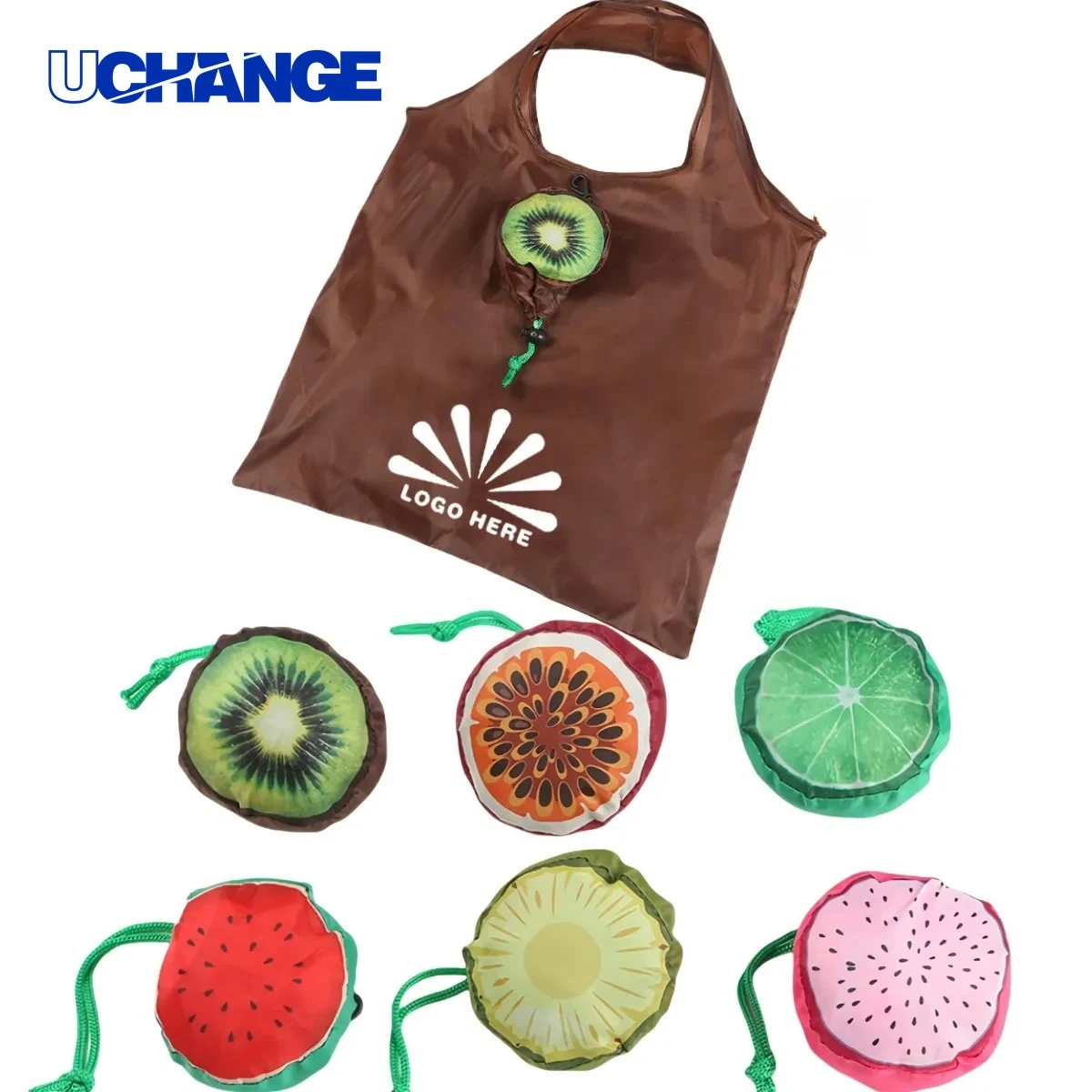 Polyester Foldable Fruit Shopping Bag 1
