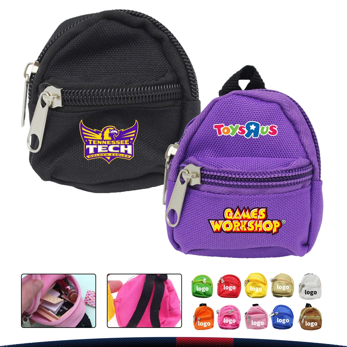 Snubbie Mini Backpack Coin Pouch 1
