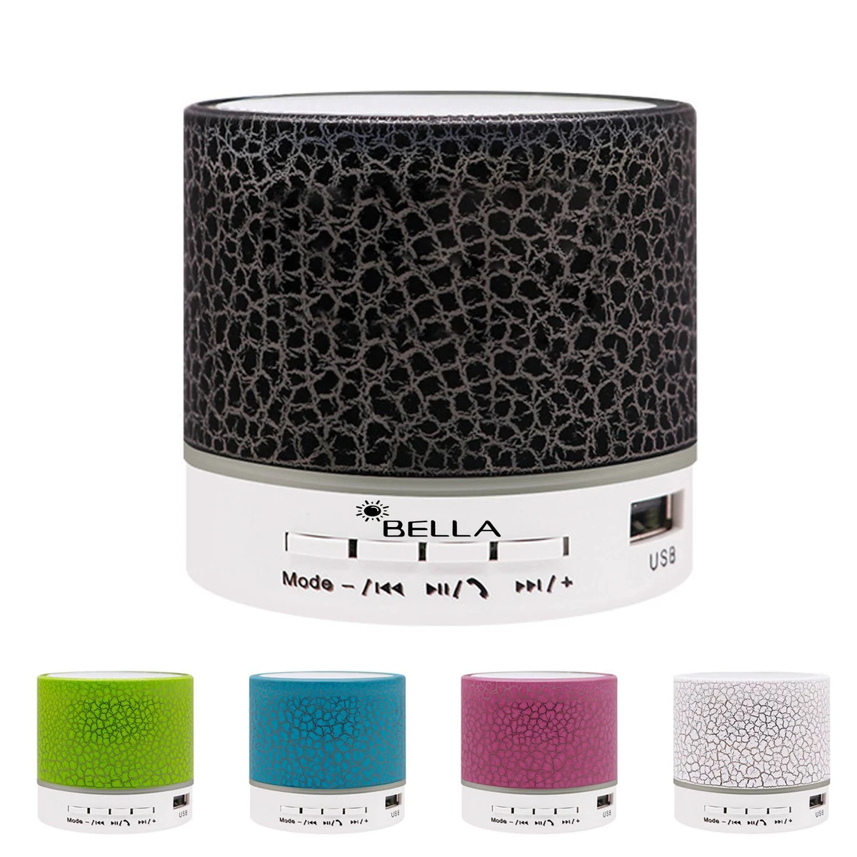 Mini Cracked Glowing Bluetooth Speaker 1