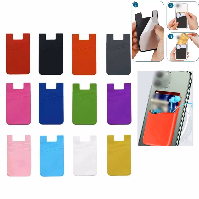 Slim Card Holder for Back of Phone