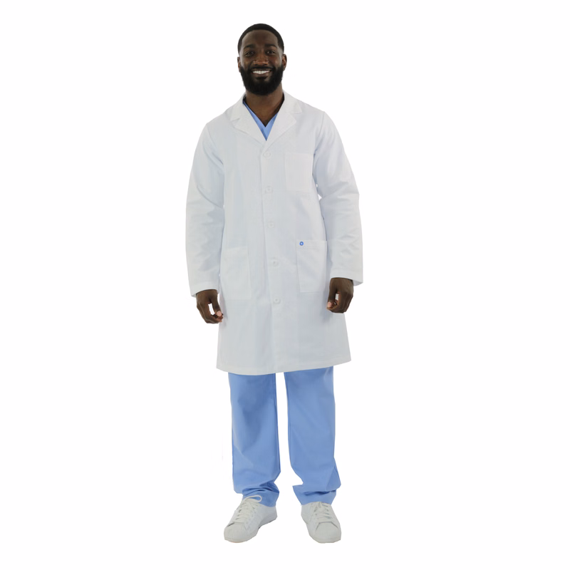 40" Twill Antimicrobial Lab Coat