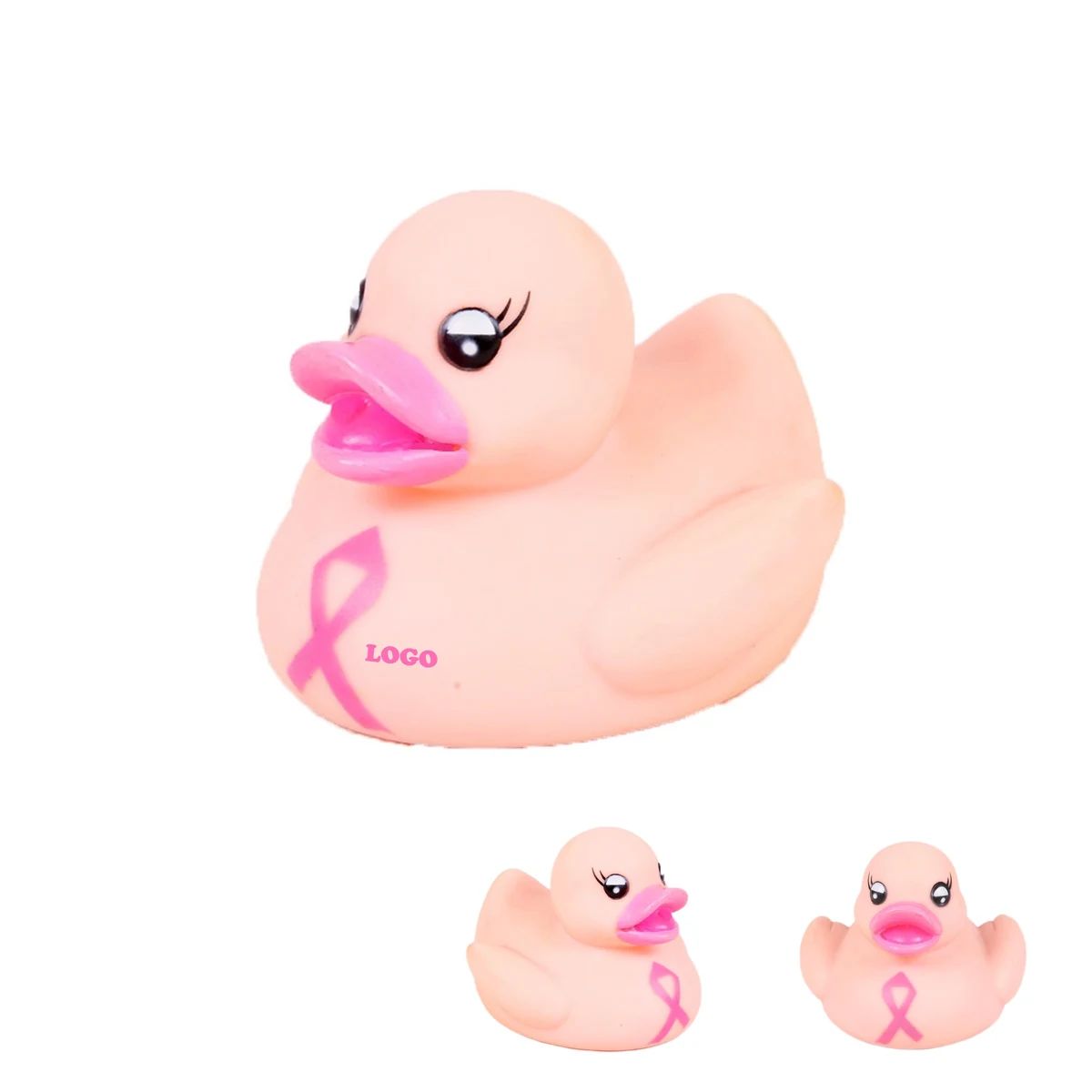 Pink Ribbon Rubber Duck (direct import) 1