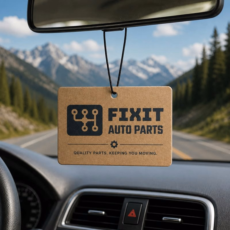 Eco Kraft Paper Air Freshener