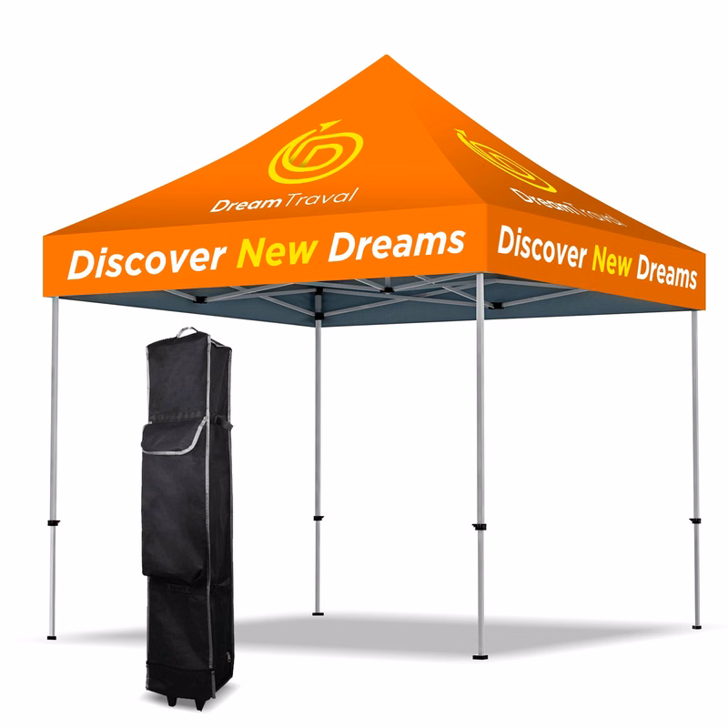 10' X 10' Custom Printed Canopy With Aluminum Frame