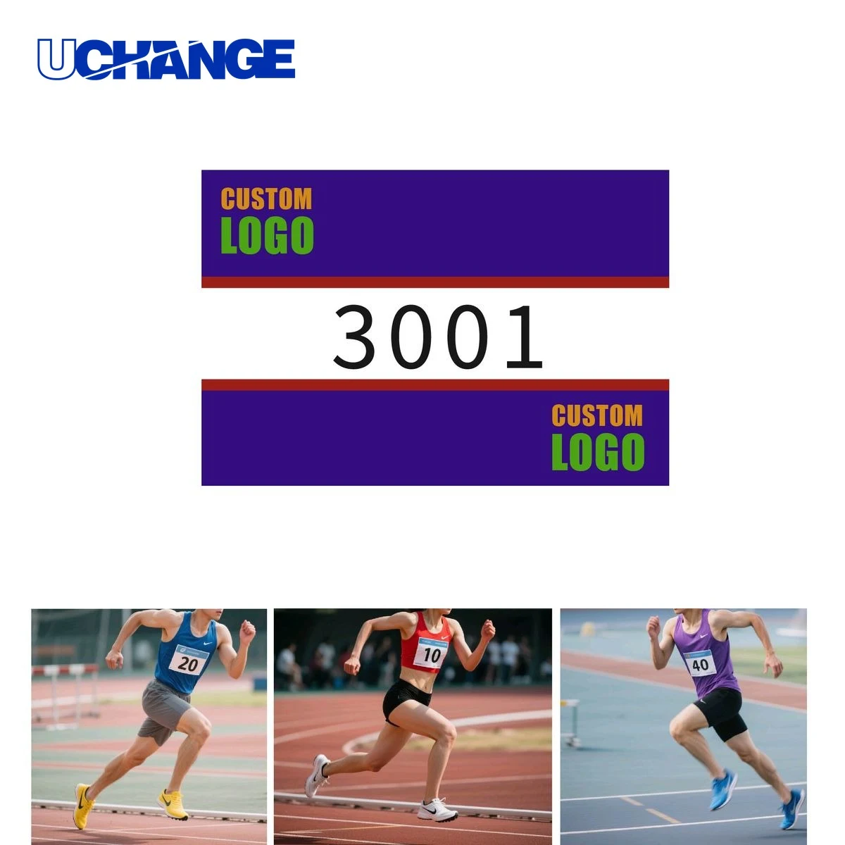 Tear-Resistant Race Bib 1
