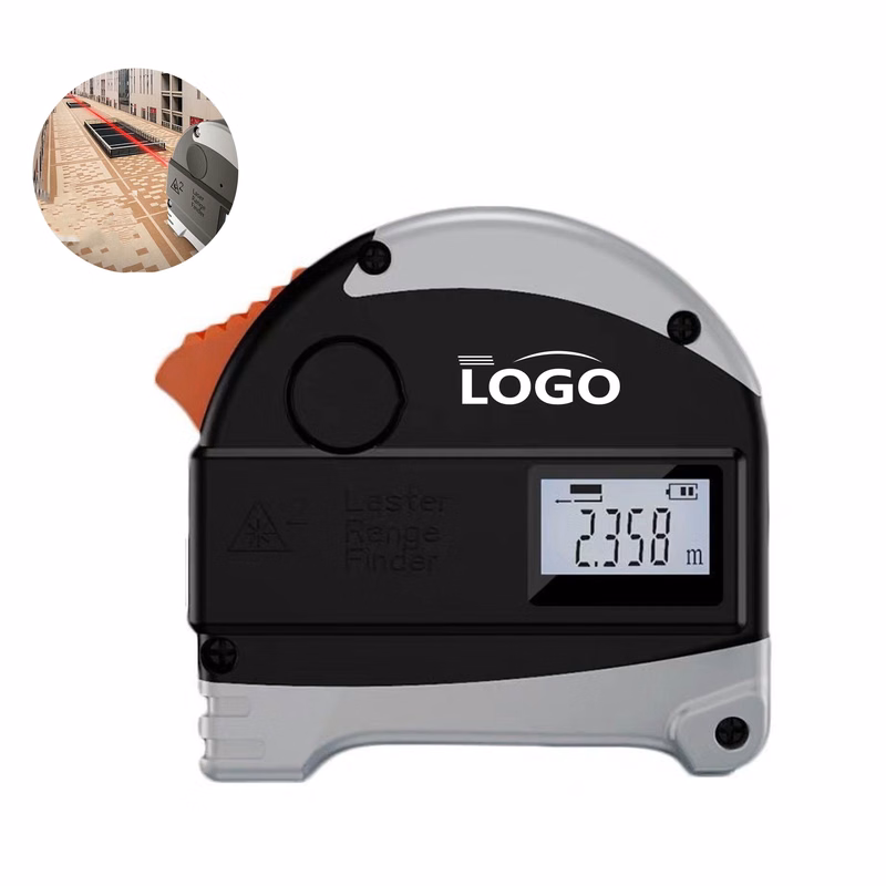 2-in-1 Laser Distance Measuring Tape