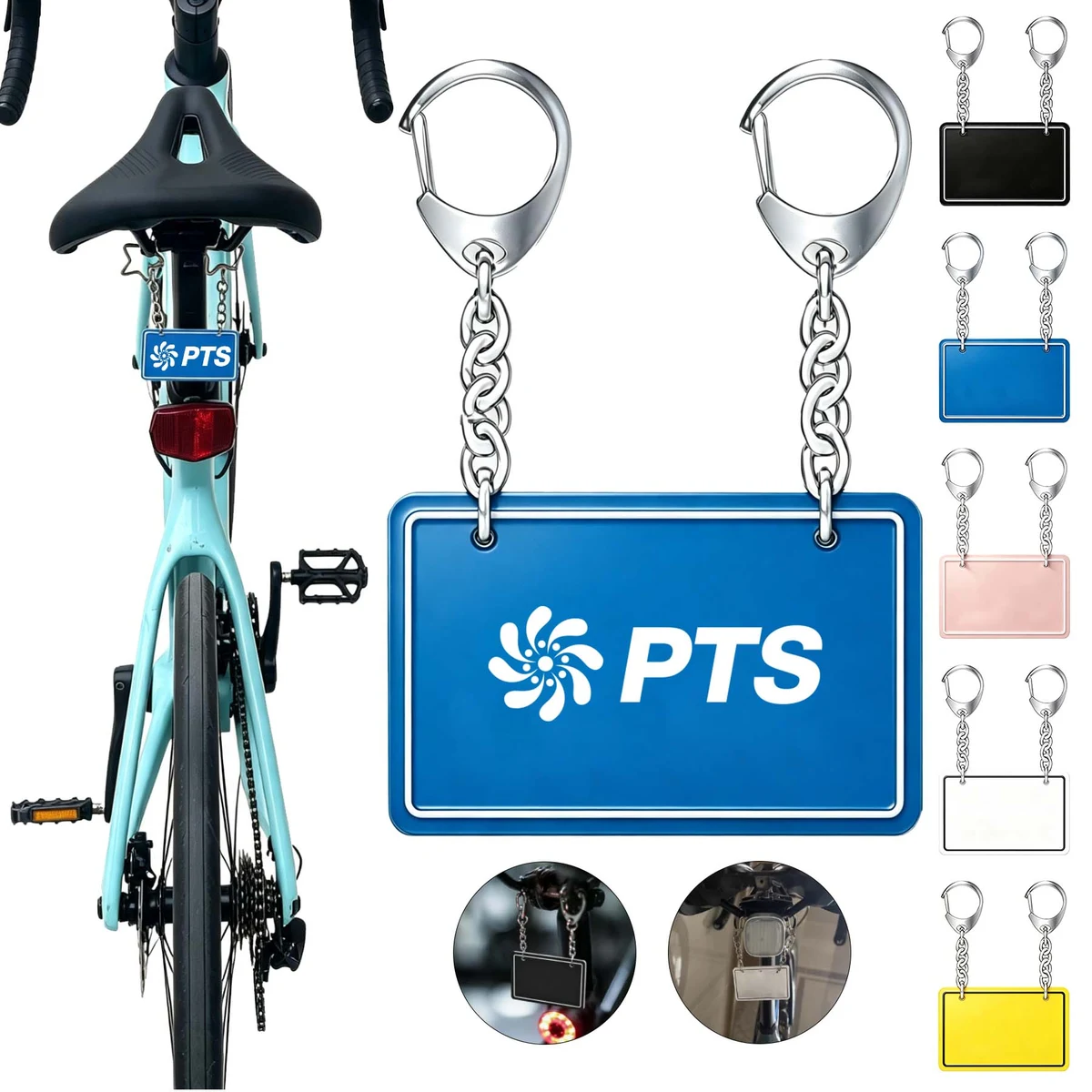 Mini Bicycle License Plate 1