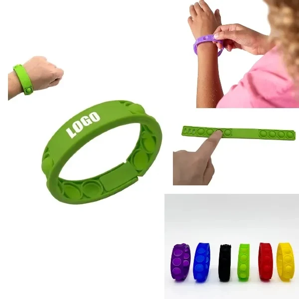 Push Pop Silicone Bracelet 1