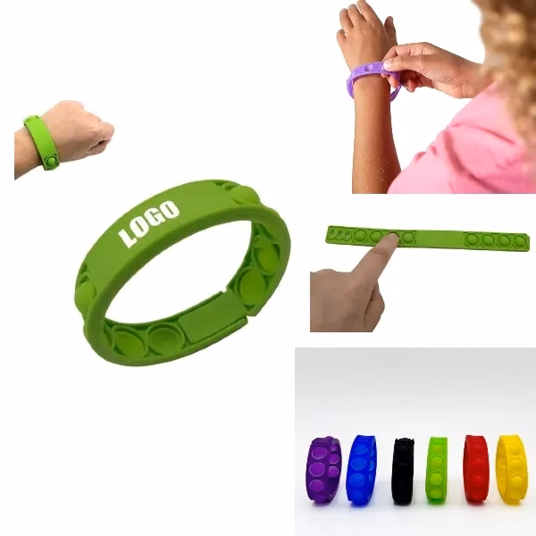 Push Pop Silicone Bracelet