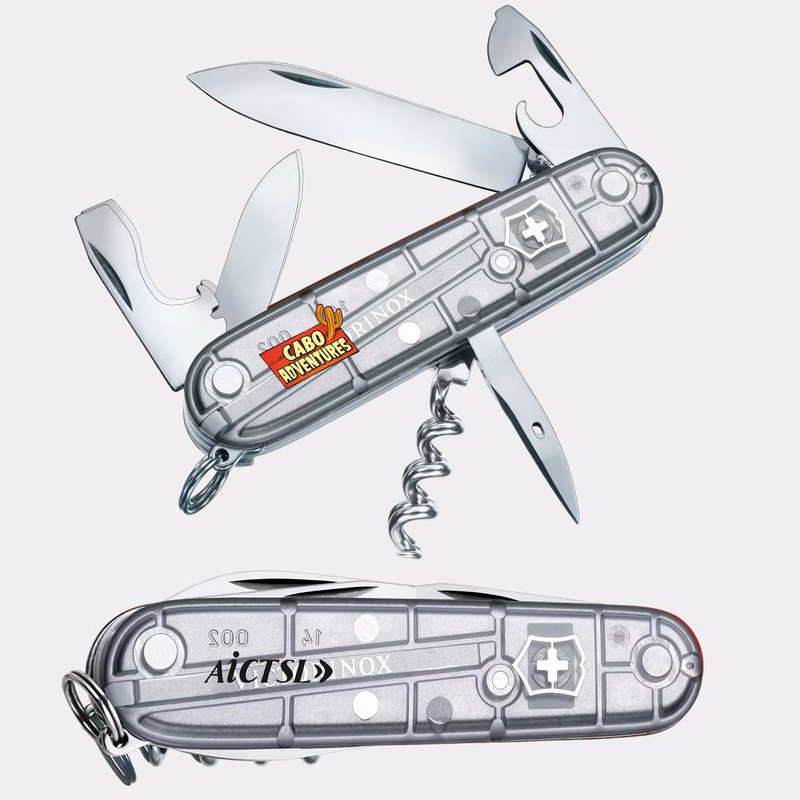 Victorinox® - Swiss Army Spartan Silver Tech Swiss Made Knife
