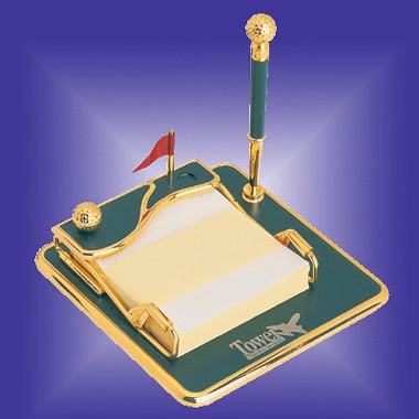 GOLF PEN HLDER / NOTE PAD