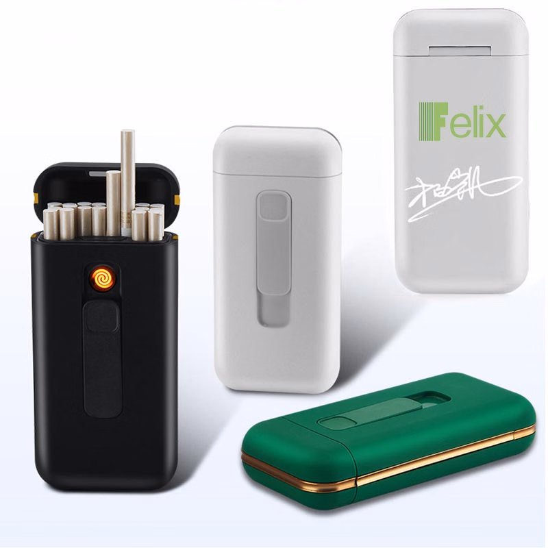 Cigarette Case with Lighter