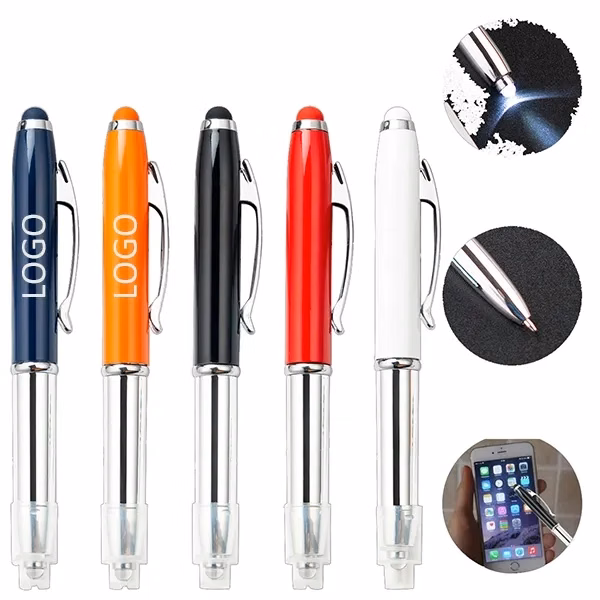 Engraved  Light-Up Ace Stylus Pen