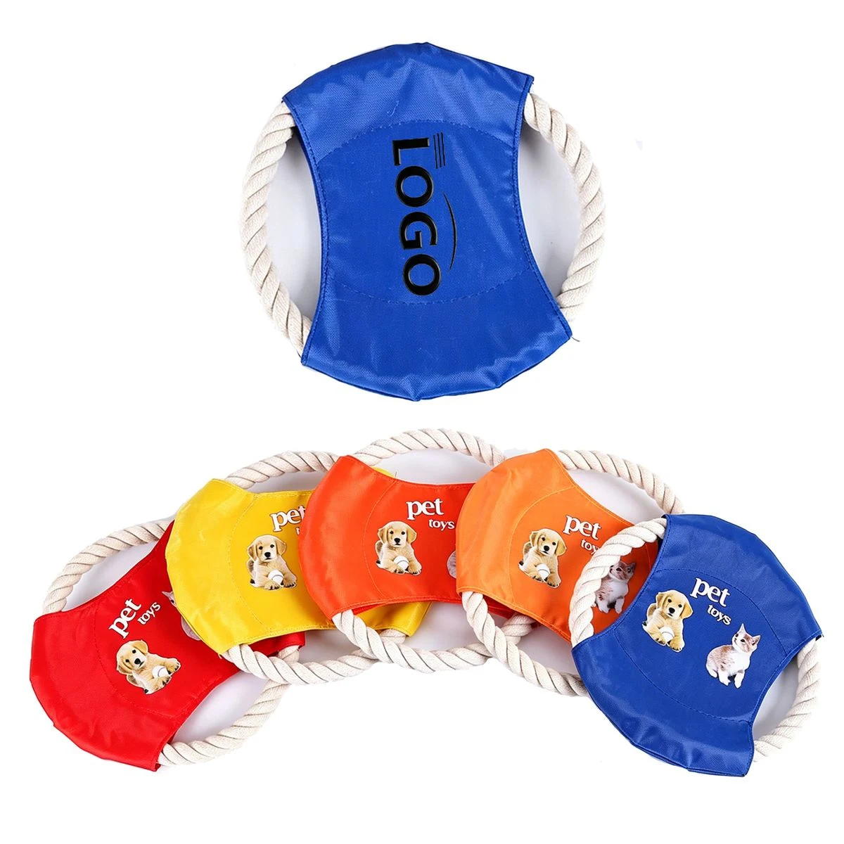 Durable Dog Flying Disc Toy with Custom Logo 1