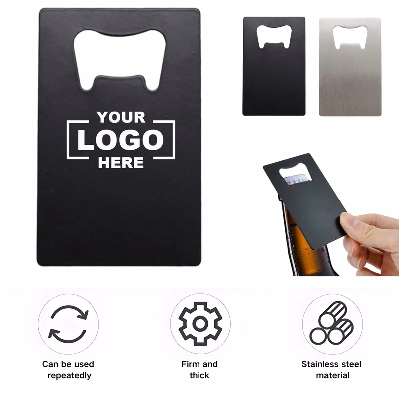 Stainless Steel Card Beer Opener