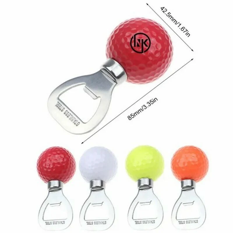 Golf Ball Shaped Bottle Opener 1
