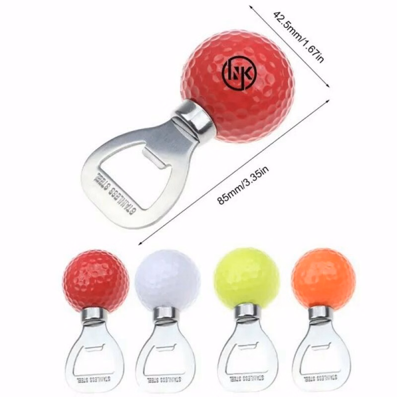Golf Ball Shaped Bottle Opener