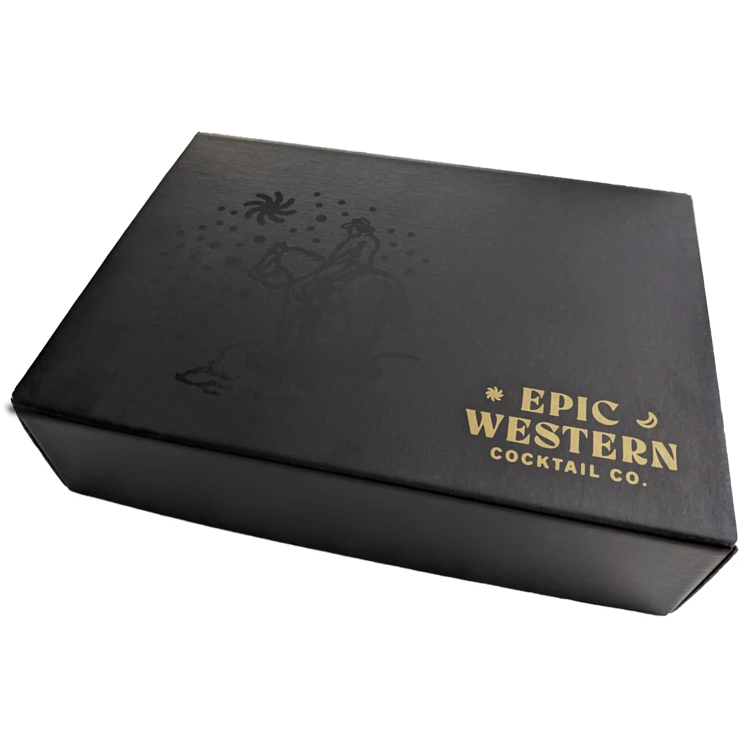 12" x 9" x 3" - E-Flute Outside Tuck Box 1