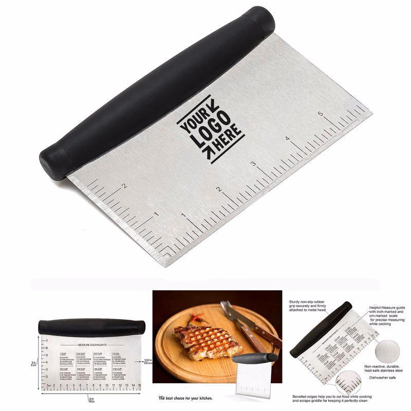 Stainless Steel Metal Griddle Scraper Chopper
