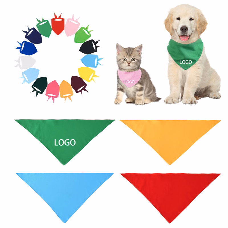 Large Pet Bandana Dog Cat Bib Scarf