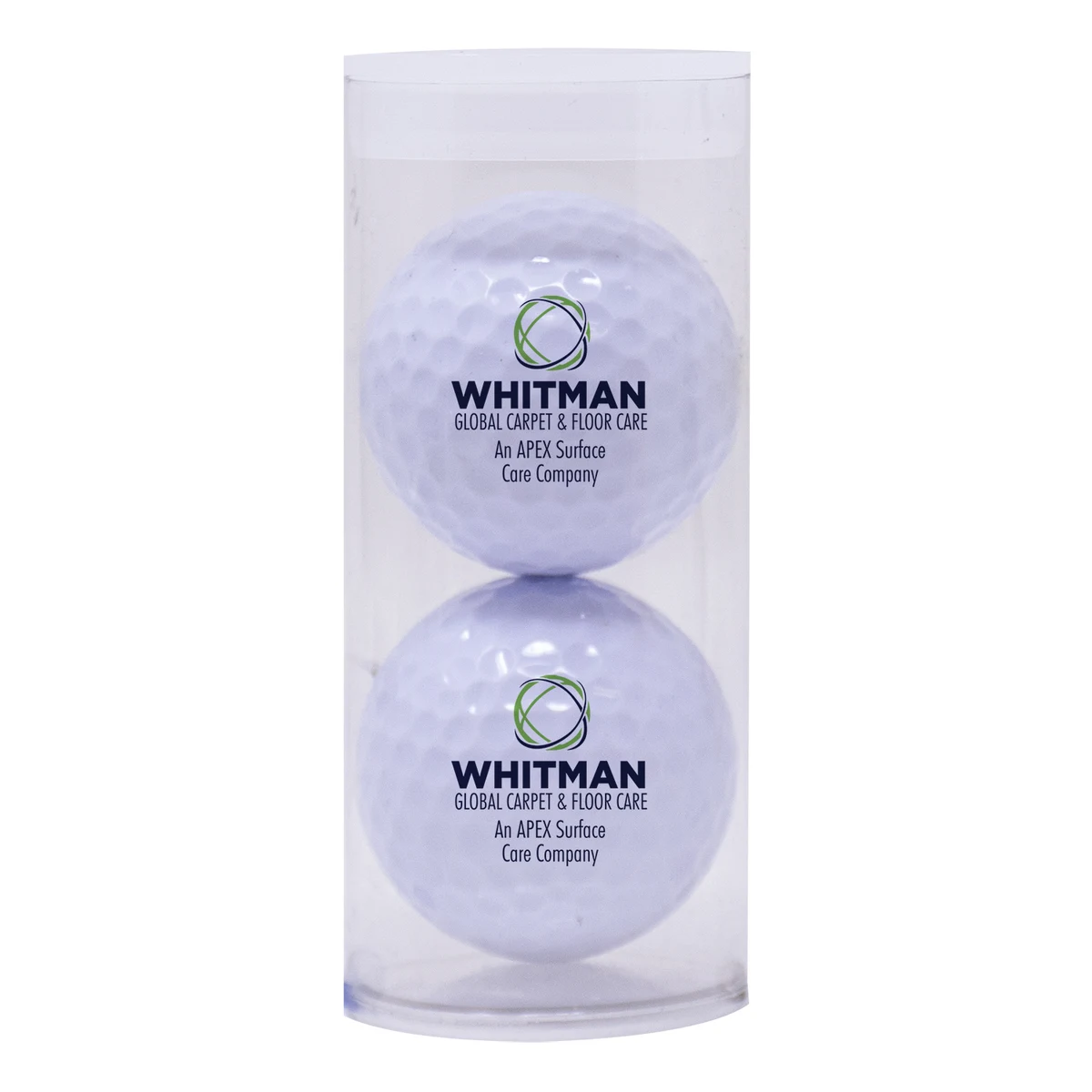 2-Golf Balls in Plastic Tube 1